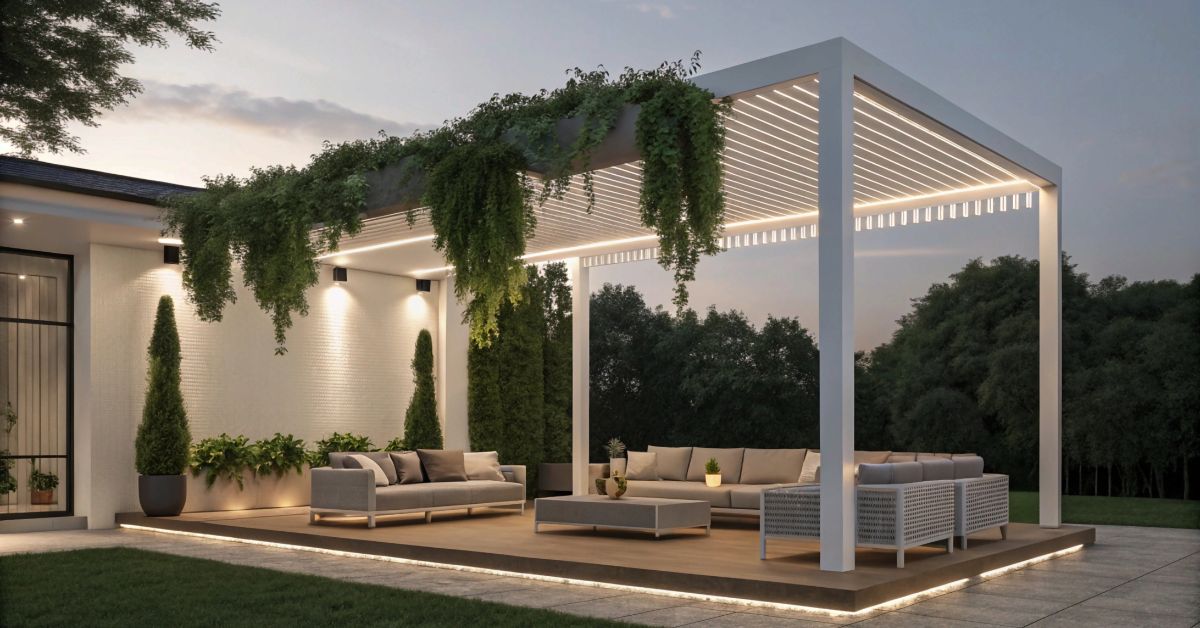 Így lett a teraszból a család kedvenc helye - egy pergola története