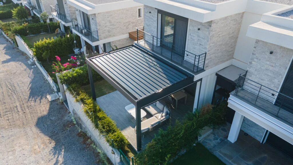 Pergola at home